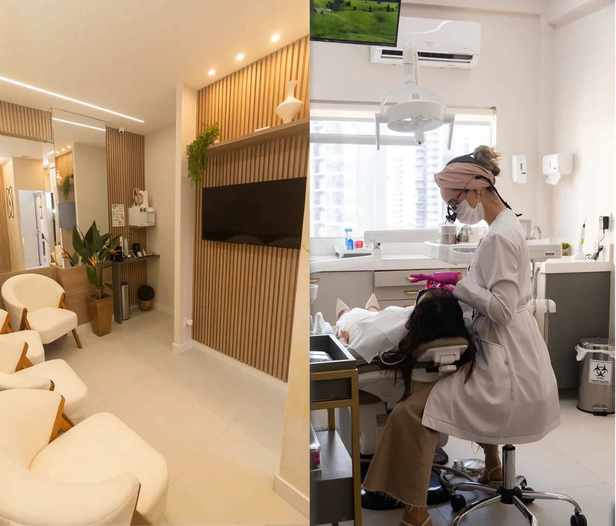 Ambiente clínico da Clínica LM Odonto para dentista no umarizal, belém - pará